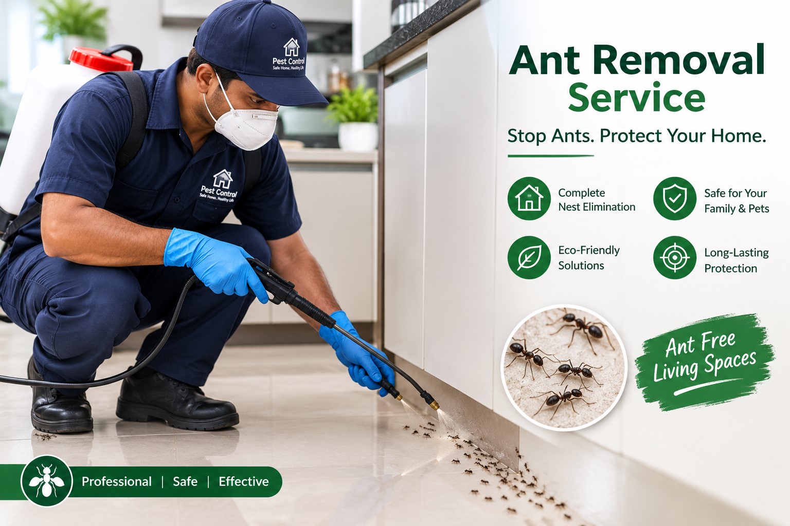 Professional Ant Colony Control and Gel Treatment